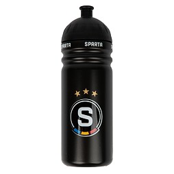 Láhev Sparta barevné logo černá