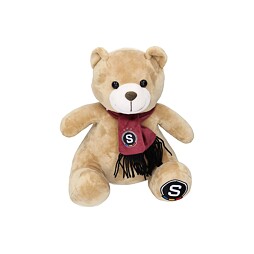 Plyšový medvěd Sparta hnědý:30 cm
