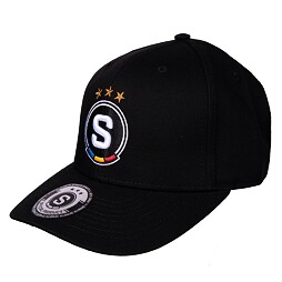 Kšiltovka Sparta Snapback obrys logo černá dětská