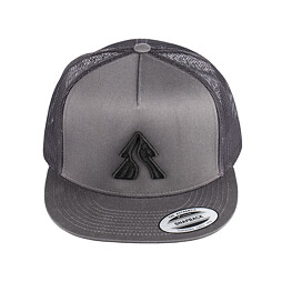 Kšiltovka Běhej lesy Classic trucker charcoal