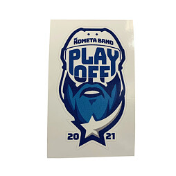 Samolepka play off 2021 vousáč