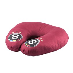 Cestovní polštářek Sparta rudý