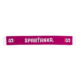 Šála Sparta Sparťanka. růžová dámská