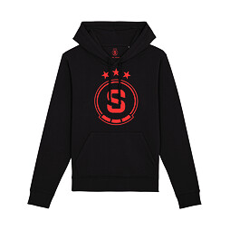 Mikina Sparta classic obrys černé unisex