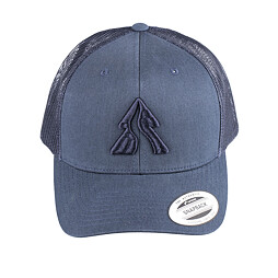 Kšiltovka Běhej lesy Retro trucker navy