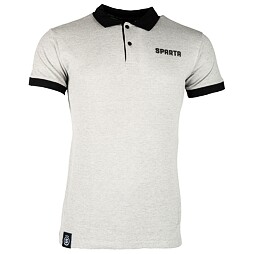 Polotriko Sparta Style černý nápis šedé