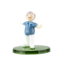 Skleněná postavička Sokol senior