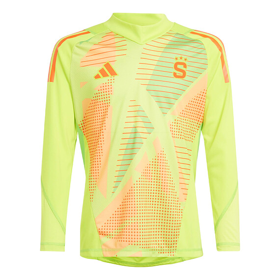Brankářský dres Sparta adidas originál 2024/25 žlutý dětský