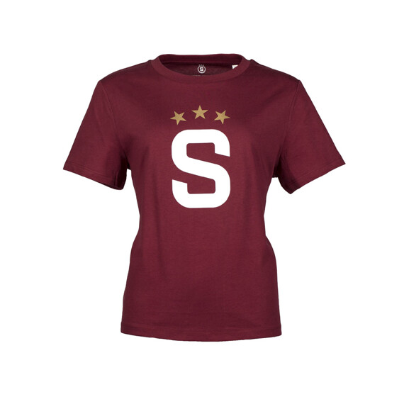 Triko Sparta basic "S" rudé dámské