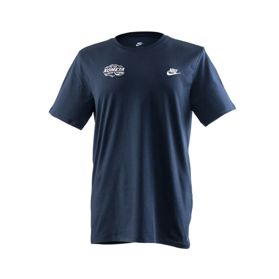 Triko NIKE HCK obrys logo tm. modré