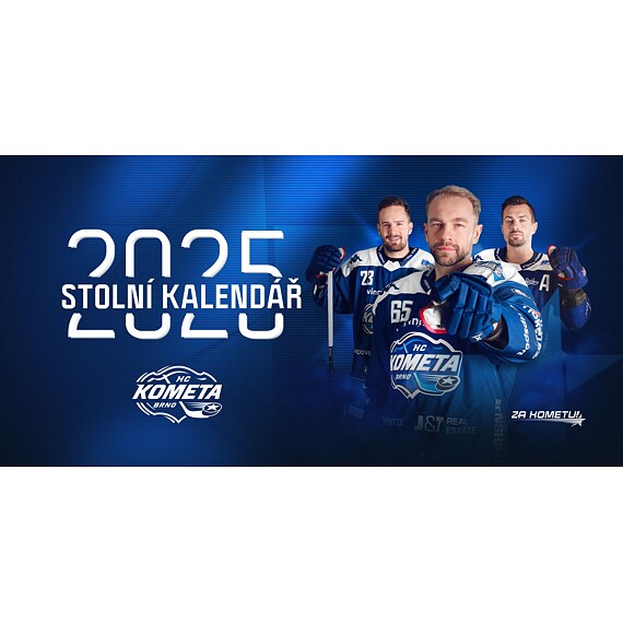 Kalendář HC Kometa Brno 2025