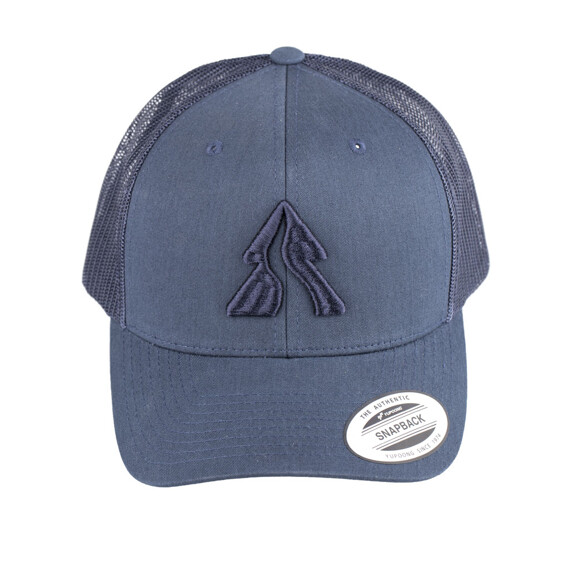 Kšiltovka Běhej lesy Retro trucker navy