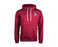 Mikina Sparta adidas ENT s kapucí rudá