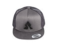 Kšiltovka Běhej lesy Classic trucker charcoal