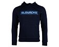 Mikina Slovácko nápis navy unisex