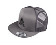 Kšiltovka Běhej lesy Classic trucker charcoal
