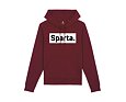 Mikina Sparta tečka v bloku rudá unisex