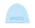 Baby čepička Sparta logo "S" modrá